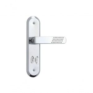 Fechadura Interna Com Maçaneta Alavanca 1810-21 Espelho Inox - Stam