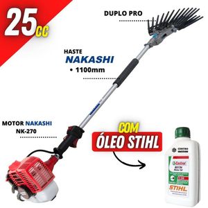 Derriçadeira Nakashi Ddl270n + 01 óleo Castrol Stihl 2t