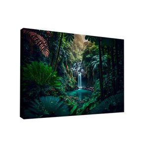 Quadro Cachoeira Secreta Br Artes Pequeno 60x40