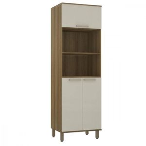 Paneleiro Duplo Para 2 Fornos 3 Portas 70cm Luciane Isis