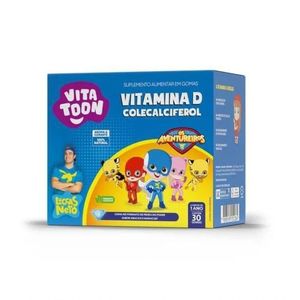 Vitatoon Luccas Neto Vitamina D 30 Gomas Padrão Único