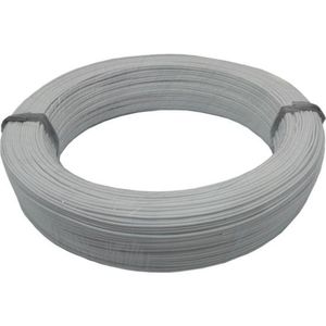 Fio Polarizado 2 X 0,14mm Branco Tiaflex - Rl / 100