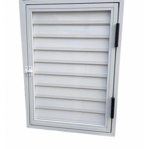 Portinhola 1 Folha Esquadrias Brasil 60x60 Branco Esquerdo [f123]