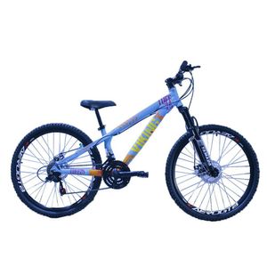 Bicicleta Viking X Tuff 25/30 Aro 26 Freio A Disco 21 V Cambios Importados Azul Laranja