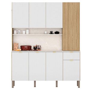 Kit Cozinha Ambiente Slow Freijó ártico Riscatto - Kits Paraná