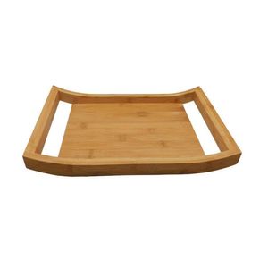 Bandeja Com Alça Em Bambu 35x24,5x5cm Kenya