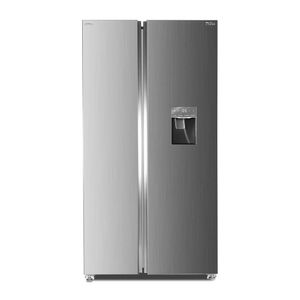 Geladeira Side By Side Philco Eco Inverter PRF535ID Frost Free Smart Cooling 434L Inox 110V