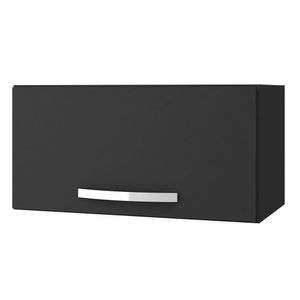 Armário Aéreo Basculante 60cm Preto - Ajl Móveis Preto