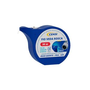 Fio Veda Rosca Censi Com 50 Metros Branco 7591-14050