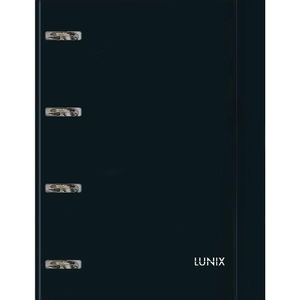 Caderno Argolado Cartonado Universitário C- Elástico Tilibra - Preto