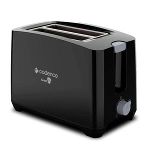 Torradeira Preta Croc! Cadence 127V