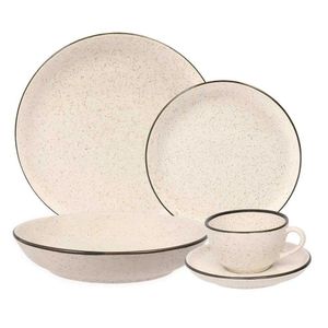 Aparelho De Jantar 20 Peças Flat Duna Oxford