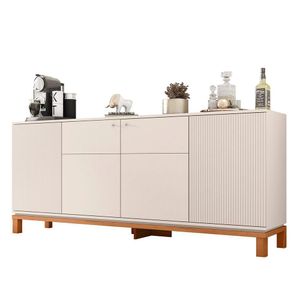 Balcão Buffet Sala De Jantar 179cm Lucca Off Freijó C01 Mpozenato