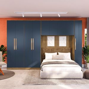 Quarto Modular Kappesberg Adapt  Profundo 4 Peças