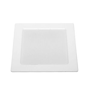 Painel Com Placa De Led Taschibra 12w Lys Quadrado Embutir Bivolt 3000k Luz Quente