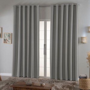 Cortina Requinte Blackout 2,00m X 1,30m - Prata