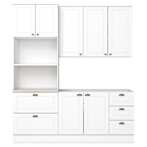 Cozinha Modulada 3 Pecas 120 cm CE759 Americana Henn