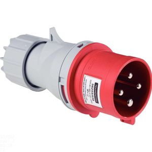 Plugue Móvel Industrial 3p+t 32 A 380-415 Vca 6 H Tramontina Tramontina