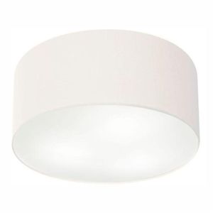 Plafon Cilíndrico Md-3058 55x25cm Branco Bivolt