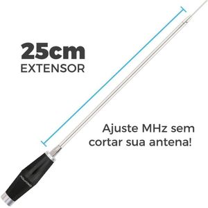 Antena Mini Marinox Para Rádio Px 10 E 11metros Com...