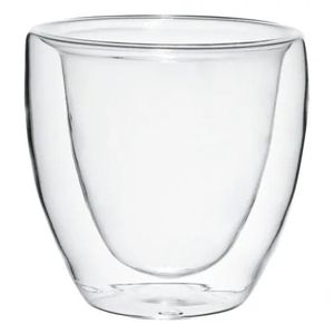 Jogo De Copo Coração Parede Dupla 2 Peças 250 Ml - Mimo