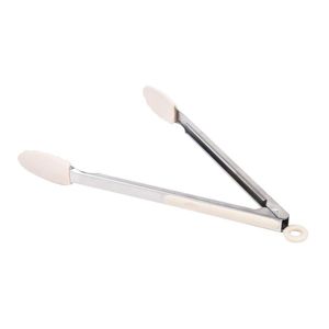Pinça De Silicone 34cm Spicy Bege