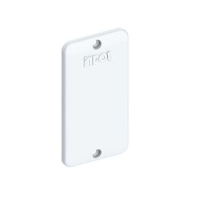 Tampa Pvc Cega Para Condulete 3/4" Branco Inpol
