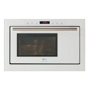 Forno Micro Ondas De Embutir Infinity 25 Litros Inox Fischer Branco 110V