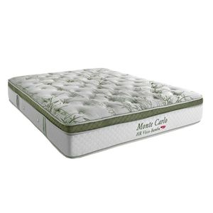Colchão Casal Molas Visco Ensacadas Masterpocket Monte Carlo Euro Pillow (138x188x33) - Herval