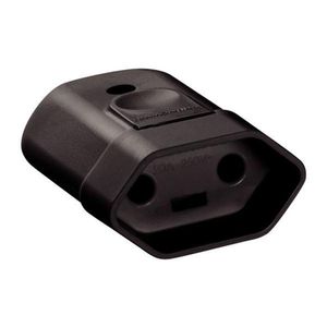 Plugue Fêmea 2p 20 A 250 V Tramontina Preto