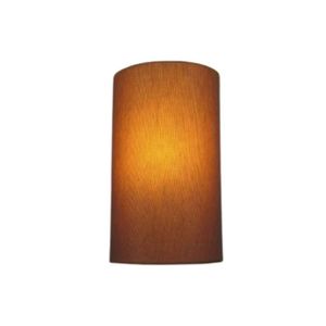 Arandela Meia Cana Md-2031 30/18x16cm Palha Bivolt