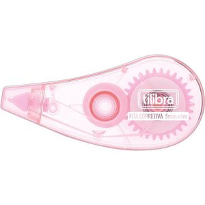 Fita Corretiva Tilibra - 6mx5mm Rosa