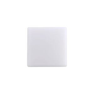 Painel De Led Taschibra Frameless Quadrado Sobrepor 18w Bivolt Branco 3000k Luz Amarela 15140135