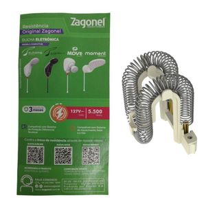 Resistência Zagonel Ducha Sublime - 127v~5500w