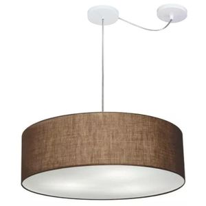 Pendente Cilíndrico Com Desvio Café Mj-4262