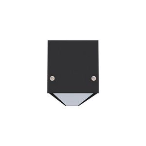Luminária Sobrepor Taschibra Vetor Led Linear 35w Bivolt Preta 6500k Luz Fria