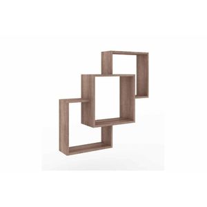 Cubo Quarto Solteiro Nicho AM 3080 Rustico - Movelbento
