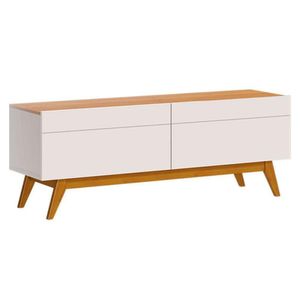 Rack Bancada Classic 2 Gavetas 1.4 Off White Nature - Imcal