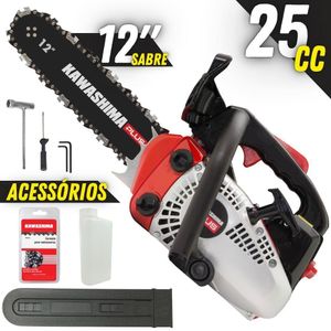 Motosserra Kawashima Kcs 260-Plus À Gasolina 25,4Cc 2 Tempos