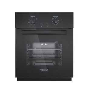Forno De Embutir à Gás Venax 50L Totale Nero Giii Gás GLP Preto 127V