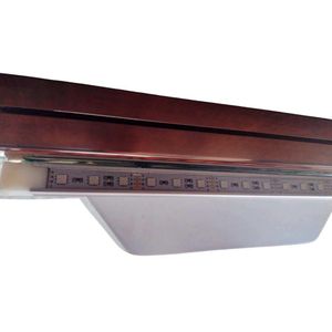 Refletor Linear 80Cm Para Iluminação De Led Rgb Para Cascata De Piscina