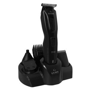 Aparador E Cortador De Pelos Gama Black Titanium T923 9 Em 1 Preto Bivolt