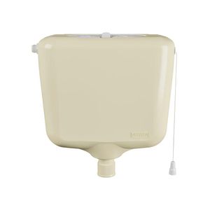 Caixa De Descarga Elevada Astra C17/s Controlada 6 / 9 Litros Bege