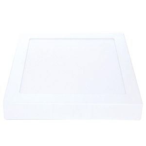 Painel Pop Sobrepor Quadrado Avant - 22x22 - 18w 3000k Luz Amarela