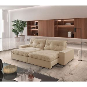 Sofá Hall Linho Dois Módulos De 90cm B25cm Meu Sofá Online A226 Linho Bege