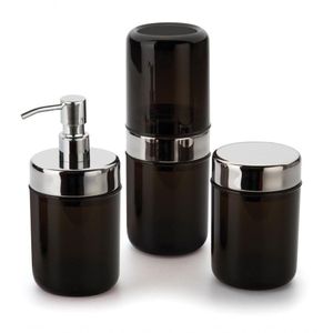 Kit Para Pia Banheiro Acessórios Lavabo Acquaset Onix 3 Peça