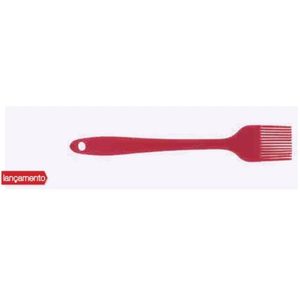 Pincel De Silicone Vermelha Mimo Style