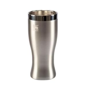 COPO STANLEY TÉRMICO PILSNER GLASS HAPPY HOUR PRATA STAINLESS STEEL 444ML 08194-00