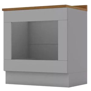 Balcao Forno Embutir Tampo Cooktop 80cm Americana Henn