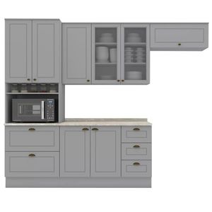 Cozinha Modulada 5 Pecas 272 cm CE171 Americana Henn